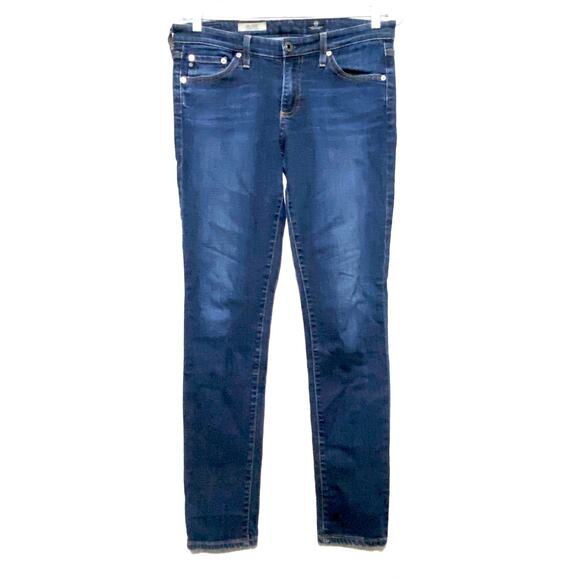 Adriano Goldschmied The Stilt Cigarette Leg Stretch Made USA Womens 28R 28 R - Picture 1 of 9